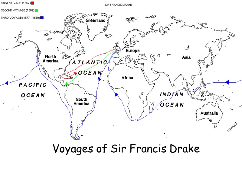 Voyages of Sir Francis Drake